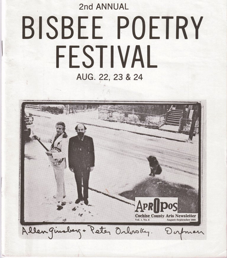 Item #23335 BISBEE POETRY FESTIVAL (1979-1985). ARCHIVES, COLLECTIONS.